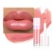 Lip glaze ginger lip gloss moisturizing lip gloss lipstick does not fade and does not stick to cups(Color:03)