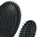 Conair Nylon Bristle Oval Cushion Hair Brush 2-Piece Set with Rubber-Grip Handles - Travel & Full-Sized Brushes - Buy Online on GoSupps.com