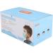 Kata 3-Ply Pleated Disposable Children's Face Masks - Green One Size Box of 50 - International Shipping Available - Buy Online on GoSupps.com
