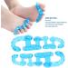 Garosa Toe Separators - 2 Pairs | Toe Spacers for Overlapping Toes | Toe Straightener for Kids, Women, Men - Buy Online on GoSupps.com