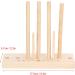 HEEPDD Wooden Ribbon Bow Maker Tool - Perfect for Gift Bows, Wrist Corsages, Decorations - Buy Online on GoSupps.com