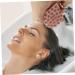 Beavorty 3 Pcs Bathing Brush Set | Portable Hairbrush & Scalp Massager | Shampoo Peeling & Hair Care Comb | Bathroom Cleaning Tools - Pink - Buy Online on GoSupps.com