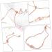 HAPINARY 1Pc delicate Notes Pattern Bracelet Women Arm Decor Zircon decorate notes fashionable and versatile Arm Decor Accessory Adjustable Bracelet Japanese and Korean wrist chain Diamond - Buy Online on GoSupps.com