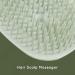 ecoed Scalp Massager Shampoo Brush - Dandruff Removal & Scalp Care - Wet/Dry Detangler for Men & Women - Short/Medium Hair - Green - Buy Online on GoSupps.com