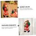 GANAZONO Santa Claus Figurine 1Pc Christmas Santa Claus Suction Cup Lamp Showcase LED Light Festival Supply Santa Claus Lamp - Buy Online on GoSupps.com