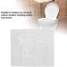 50Pcs Disposable Toilet Covers Elder for Elderly Pregnant Women Travel Soluble Water Toilet Mat Bag for Traveling Raised Toilet Seats - Buy Online on GoSupps.com