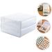 Serving Tray 2pcs Egg Storage Box Clear Container Countertop Egg Transparent Egg Holder re-usable White 26x34x17cm - Buy Online on GoSupps.com