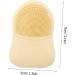 HAPINARY Silicone Face Brush Facial Pore Scrubber Silicone Face Scrubber Face Scrubber Brush Blackheads Brush Face Wash Brush Face Cleansing Brush Silicone Brush Silica Gel Deep Cleaning 8x6cm As Shown - Buy Online on GoSupps.com