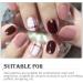 dijiusidy Nail Art Stickers Self-Adhesive Fingernail Decal with Strap Glue DIY Art Decor Full Cover Manicure Kits for Women Girls YMX214 - Buy Online on GoSupps.com