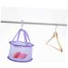 Zerodeko Beauty Egg Drying Net Makeup Brush Sponges Drying Rack Hanging Drying Hanger Drying Accessories Makeup Sponge Drying Net Drying Net Basket Fabric Sock Purple Makeup Tools - Buy Online on GoSupps.com
