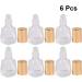 Beaupretty Travel Size Perfume Bottles - 8Pcs Clear Glass Essential Oil Rollers with Funnel - Star Shaped Design for Easy Travel - Buy Online on GoSupps.com
