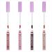 Shop 4Pcs Matte Liquid Lipstick Set - Long Lasting Waterproof Lip Gloss for Women | Deep Dark Red & Pink Shades - Buy Online on GoSupps.com