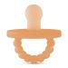Ryan & Rose Cutie PAT Pacifier Teether (Slant  Clear Rubber)