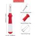 JIANYI Handy Grip Seam Ripper Set with Trimming Scissor - 4 Pack for Sewing and Crafting - Buy Online on GoSupps.com