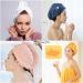 Qyiqis Quick-Dry Hair Turban Set - 2 Absorbent Microfiber Towels for All Hair Types | Shower Hood with Button - Buy Online on GoSupps.com