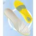 CSCDD Sports Air Cushion Insoles - High Elasticity & Soft Comfort for All-Day Relief | Size 44 White Dinosaur Doodle - Buy Online on GoSupps.com