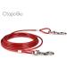 CTOPOGO Heavy Duty Dog Tie Out Cables - 10FT 16FT 33FT for Dogs Up to 125 lbs - Durable Pet Lead for Small & Medium Dogs - 10m Red - Buy Online on GoSupps.com