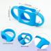BeautyChen 4 Pack Silicone Baby Bottle Handles for Dr Brown Bottles | Non-Slip Easy Grip | Dishwasher Safe | White Pink Blue Green - Buy Online on GoSupps.com