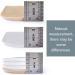 Sumifun 4-Layer Gel Heel Lift Inserts for Women - Adjustable Orthopedic Heel Pads for Pain Relief and Leg Discrepancies - Size S, 1 Pair - Buy Online on GoSupps.com