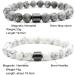 10 PCS Smoking Cessation Bracelet For Men Quit Smoking Bracelet Anti Smoking Bracelet Spiritual Bracelet For Women Helps Relieve Anxiety Frustration Irritability White+grey - Buy Online on GoSupps.com