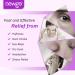 Newgo Eye Mask - Cooling Face Goggles for Migraines Headaches Dark Circles & Tired Eyes - Ice Eye Mask (Purple) - Buy Online on GoSupps.com