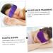 Hemoton 4pcs Blackout Sleep Masks for Uninterrupted Sleep - Nap Blindfold Eyeshade Set for Travel - Polyester Cloth Material - Buy Online on GoSupps.com