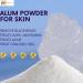 100% Natural Alum Powder for Clear Glowing Skin - 100g | Health Benefits & International Shipping - Buy Online on GoSupps.com