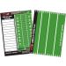 Coach D's Double-Sided Dry Erase Clipboard for Flag Football & Tackle - Plan Offense & Defense Easily - Includes Bonus Whistle & Marker - Buy Online on GoSupps.com