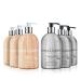 Baylis & Harding Elements Hand Wash Bundle: 3 x 500 ml Oud Wood & Bergamot & 3 x 500 ml Lemon & Mint (6 bottles) - Vegan Friendly Hand Wash Bundle 1