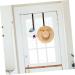 WHAMVOX 3pcs Door Coat Hook Plastic Clothes Hanger Plastic Hangers Towel Door Hanger Kitchen Door Portable 28.5X3.8X2CM Brown - Buy Online on GoSupps.com