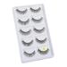 UAMOU Mink Eyelashes 10/50/100 Boxes Wispy 3D Mink Lashes Makeup Natural Long Volume False Eyelashes Bulk Faux Cils Custom Cheerfully (Color : 5 Pairs X04 Size : 50 Boxes)