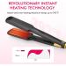 JYD Pro Flat Iron Hair Straightener & Curler 2-in-1 | Nano Titanium 10 Adjustable Temps for Professional Styling - Buy Online on GoSupps.com