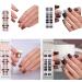 Ruarby Long French False Nails Stick On Nails Nail Gradient Press on Nails DIY Art Accessories Display for Personal Style - Buy Online on GoSupps.com