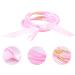 STOBOK 1pc Ribbon Glitter Bracelet Bangles Glitter Jelly Bangle Silicone Glitter Filled Jelly Bracelet Bowknot Jelly Bangle Bracelets Purple Women's Plastic Accessories Bagging Machine Pink 7.5x7.5cm - Buy Online on GoSupps.com