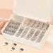DHSUUUUP Daily Colored Contact Lenses Storage Case - Stylish Pink Organizer for Travel & Home - Buy Online on GoSupps.com
