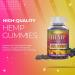 Natural Hemp Gummies High Potency Pure Organic Hemp Oil Supplement - Natural Edibles Gummies Gomitas Vegan Advanced - Buy Online on GoSupps.com