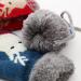 iNelihoo Toddler Baby Deer Christmas Mittens with Fleece Lining | Warm Knitted Snow Gloves for Winter | Age 1-4Y Blue - Buy Online on GoSupps.com