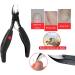 CHJHJKG Nail Clippers (Beauty) Stainless Steel Toenail Ingrown Nail Art Nipper Scissors Paronychia Dead Skin Remover Trimming Professional Foot Care Nail Tools - Buy Online on GoSupps.com