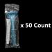 Buy 50 Pack Kheoxusa 3 Blade Disposable Razors - Individually Wrapped Travel Razors for Hotels Airbnb & More - Buy Online on GoSupps.com