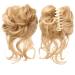Hair Accessories Synthetic Hair Bun Messy Curly Bun Claw Clip Bun Headband Wig Ponytail Hair Extensions Women Wig Hair Bun Hair Pieces For Women(SW207-01)
