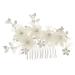 SKISUNO Side Comb Women Insert Comb Bridal Hair Accessories Bridal Hair Comb Wedding Bride Headwear Wedding Bride Headdress Women Hair Comb Accessories Bridal Headpiece Wedding Hair Comb