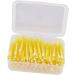 Braces Cleaner - 60 Interdental Brushes for Orthodontic Care | Slim Design with PP Handle - Yellow - Buy Online on GoSupps.com