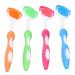 Travel-Friendly Plastic Tongue Scraper | Freshens Breath, Removes Bacteria | Tongue Cleaner & Cleaning Tool - Buy Online on GoSupps.com