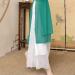 Classical Dance Costume: Women's Sheer Flowy Hanfu Top & Wide Leg Pants - Chinese Folk Dance Wear | White, Size Medium (Style 507) - Buy Online on GoSupps.com