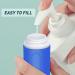 Skycase Travel Bottles for Toiletries - 4 PCS Leak Proof 3 oz Silicone Bags - Refillable Liquid Accessories for Shampoo & Conditioner - Yellow Blue Pink Green - Buy Online on GoSupps.com