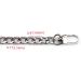 HEEHEE 7.9" Purse Chain Strap Extender More Upscale Color Tone Wearing Comfortable 0.4" Wide Extra Thick Metal Flat Chains Replacement Straps with Buckles Silver 1 PCS for Shoulder Cross Body Handbag Silver 7.9" Silver - Buy Online on GoSupps.com