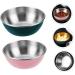 Zerodeko Mini Food Soy Sauce Dish 8 Pcs Seasoning Dish Soy Sauce Stainless Steel Container Multifunction Stainless Steel Bowl Sauce Bowls 8.3X8.3X2.8CMx4pcs Assorted Colorx4pcs - Buy Online on GoSupps.com