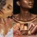 Gold Champagne Shimmer Highlighter Palette - Face & Body Glow Powder - Buy Online on GoSupps.com