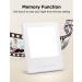 UV-Free 10000 Lux Light Therapy Lamp | Bright White LED Light with Touch Control | 3 Brightness Levels & 6 Timer Settings | Memory Function | Compact Size for Home, Office, Travel - Buy Online on GoSupps.com