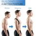 Adjustable Posture Corrector for Back | Stretchy Posture Corrector | Back Support Shoulder Brace with Adjustable Fit for Daily Comfort - Buy Online on GoSupps.com
